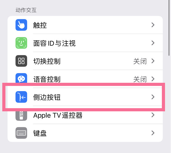 鹤山苹果14维修店分享iPhone14 Plus侧键双击下载功能关闭方法 